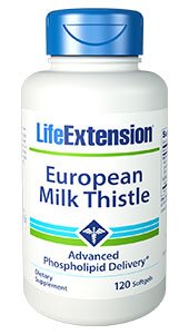 European Milk Thistle by Life Extension 120 Softgels