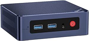 Beelink 12th Gen Intel Alder Lake-N95 Processor (up to 3.40GHz) Mini Computer, MINI-S12 Mini PC, pre-installed16GB RAM 500GB SSD Business Mini Desktop PC