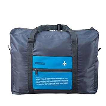 Messagee 32L Unisex Lightweight Large Capacity Folding Luggage Bag Waterproof Bag