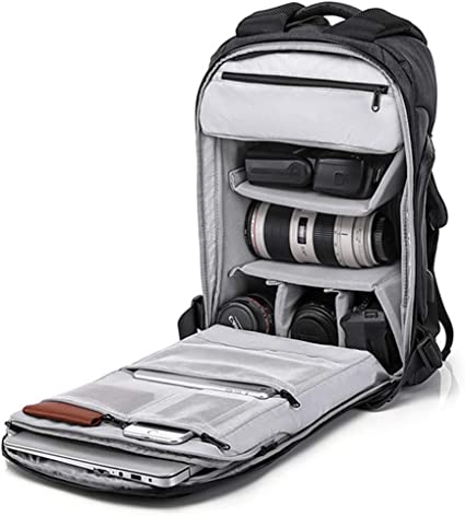 G-raphy Profesional Camera Backpack DSLR SLR Backpack Waterproof with Laptop Room / Tripod Holder /Hardshell Back Support