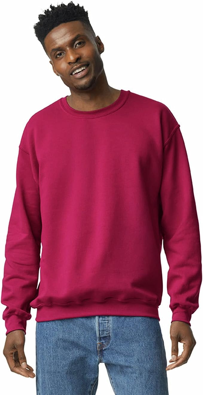 Gildan Adult Fleece Crewneck Sweatshirt, Style G18000, Multipack