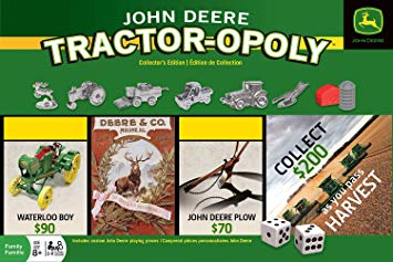 MasterPieces John Deere Tractor-Opoly Board Game