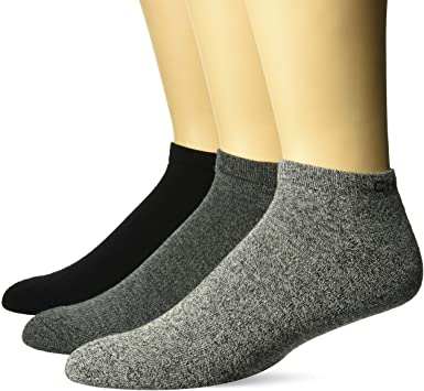 Chaps Men's Assorted Marl Low Cut Casual Socks (3 Pack)