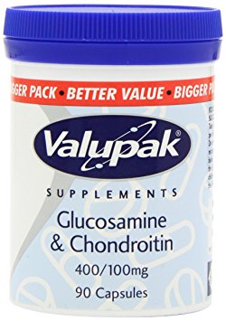 Valupak Glucosamine &Chondroitin 400/100mg 90 Capsules