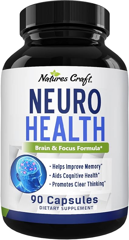 Mind Enhancement Supplement Natural Nootropic Pills for Men and Women Boost Focus Clarity Improve Memory Reduce Forgetfulness Anti Aging Cognitive Enhancement 90 Capsules by Huntington Labs