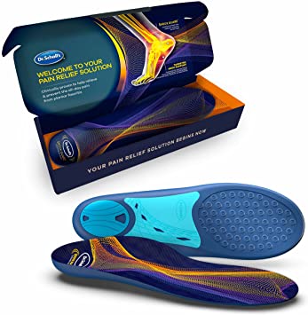 Dr. Scholl's Plantar Fasciitis Sized to Fit Pain Relief Insoles // Shoe Inserts with Arch Support for Men and Women, 1 Count