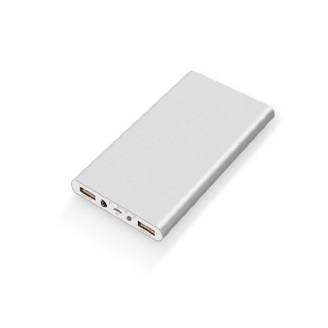 Polanfo 20000m Power Bank External Battery Charge pack for Smartphone & Tablets (Silver)