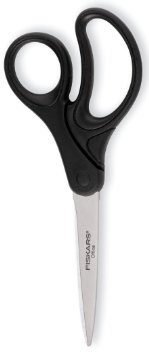 Fiskars 8 Inch Recycled Scissors, 2-Pack (01-005086J)