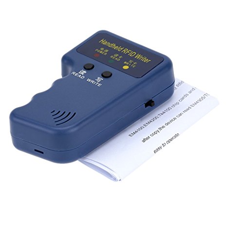 Portable Handheld 125KHz RFID HID/ID Card Writer/Copier Duplicator