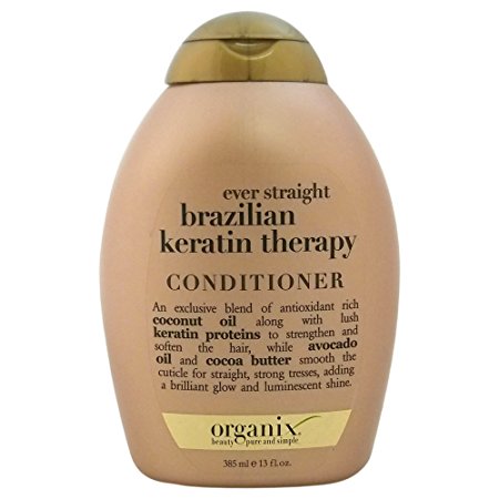 OGX Conditioner, Ever Straight Brazilian Keratin Therapy, 13oz