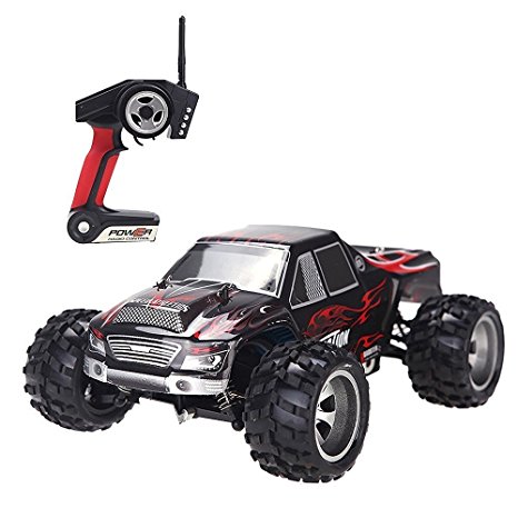DeeXop-Babrit 2.4 GHz 4WD F9 RC Cars Fast Race RC Cars 1:18 SCALE Racing Vehicle Remote Control Trucks