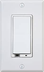 GoControl WD500Z-1 Z-Wave 500-Watt Wall-Mount Dimmer Switch