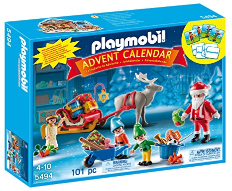 Playmobil Advent Calendar, Santa's Workshop 5494