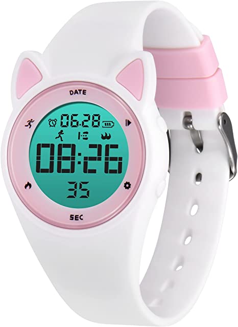 Kids Watches Digital Sport Watch for Girls Boys, Fitness Tracker with Alarm Clock, Stopwatch, No App Waterproof Watches for Teens Students Ages 5-12