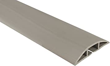 Grey Floor Cable Cover 0.5m to 9m Lengths - 1.6ft to 30ft (1m (3.3ft))