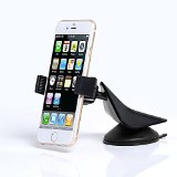 Zilu Car Mount Dashboard and Windshield Phone Holder Car Accessories for iPhone Samsung LG Nexus HTC Motorola Sony and Other Smartphones