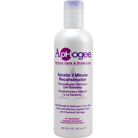 ApHogee Intensive Two Minute Keratin Reconstructor (2 Pack of 16 OZ.)