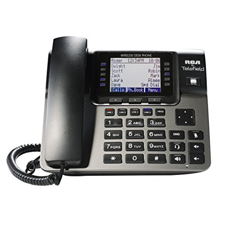 RCA Unison U1100 Dect_6.0 10-Handset 4-Line Landline Telephone