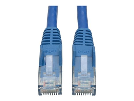 Tripp Lite Cat6 Gigabit Snagless Molded Patch Cable (RJ45 M/M) - Blue, 50 Piece Bulk Pack, 2-ft.(N201-002-BL50BP)