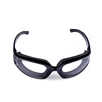 Delidge Premium Tear Free Eye Endurance Onion Goggles for Home Household Kitchen Use, Black