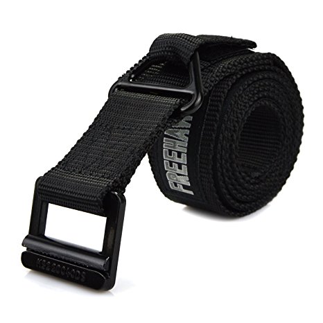 Freehawk Survival Tactical Belt Emergency Fire Rescue Rigger Waist Belt Military CQB Belt