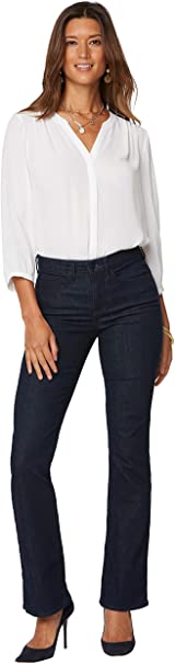 NYDJ Womens Barbara Boot-Cut Jeans