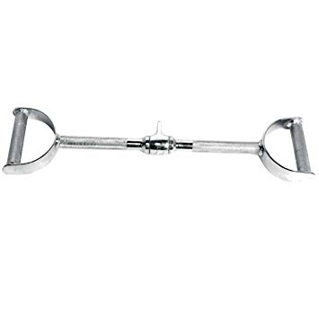 CAP Barbell Straight Pro-Style LAT Bar with Revolving Hangers, 24"