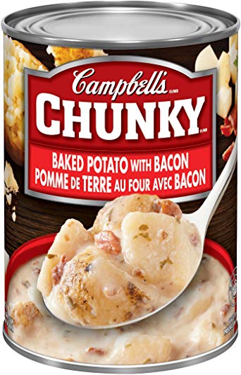 Campbell's Chunky Soup, Baked Potato with Bacon, 540ml