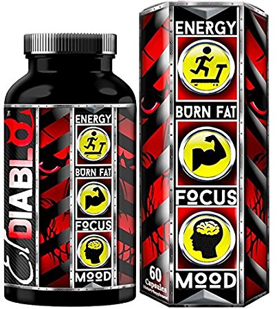El Diablo Energy Gold Rapid Fat Burning and Weight Reduction Supplement, 60 Capsules