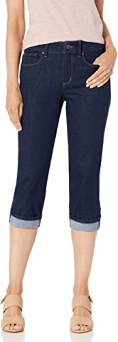 NYDJ Women's Marilyn Straight Cuff Cropped Slimming Jeans