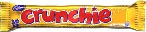 Cadbury Crunchie Chocolate Bars 26.1g each - Pack of 24 bars