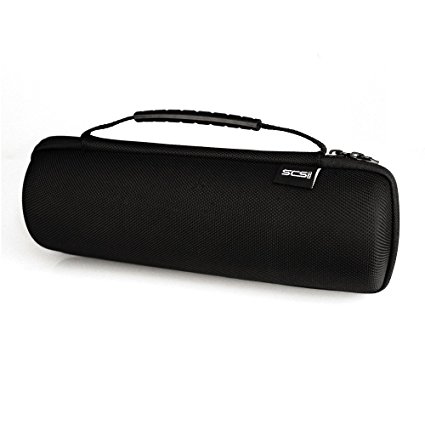 SCS ETC Hard Bumper Case Travel Bag for JBL Charge 2 & JBL Charge 2  Portable Bluetooth Speaker, Fits USB Cable and Wall Charger