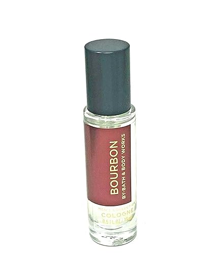 Bath and Body Works Bourbon Men's (0.5 fl oz / 15 mL) Mini Cologne