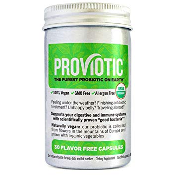 PROVIOTIC Purely Vegan Probiotic, 30 Count