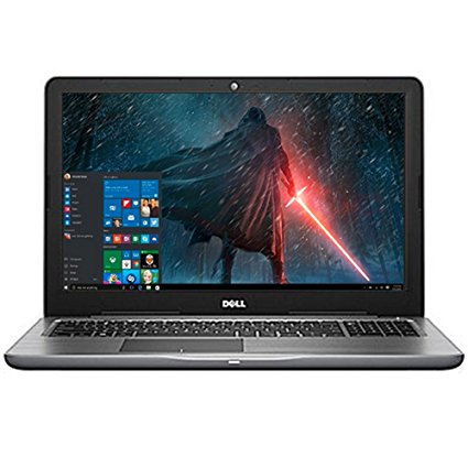 2017 Newest Business Flagship Dell Inspiron 15.6" LED-Backlit Display Laptop PC Intel i5-7200U Processor 8GB DDR4 RAM 256GB SSD DVD-RW Backlit-keyboard HDMI 802.11ac Webcam Bluetooth Windows 10-Gray