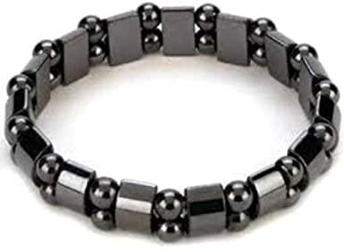 Attractive Shiny Hematite Stretch Bracelet for Healing. **SALE PRICE** Arthritis, Migraines, Headaches and Healing Injuries. Magnetic Therapy Jewellery.