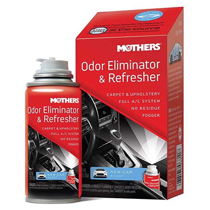 Mothers 06811 Odor Eliminator & Refresher, New Car Scent