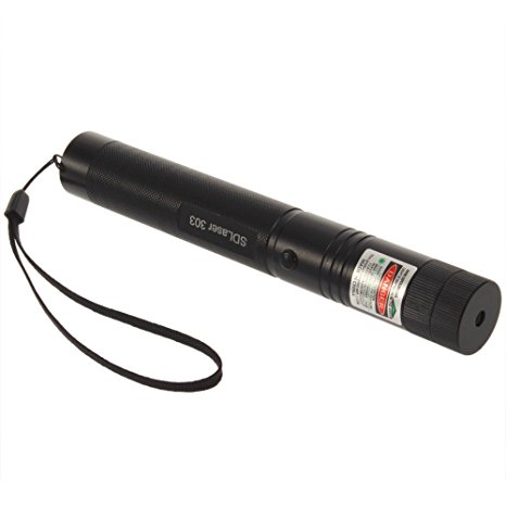 GD-303 Type Laser Torch Style Focusable High Power 532nm Green Beam Laser Pointer Lazer Projector Pen(With One 18650 Battery)