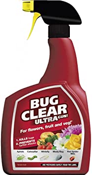 BugClear™ Ultra Spray Gun! Bug Killer for Flowers, Fruits and Vegetables