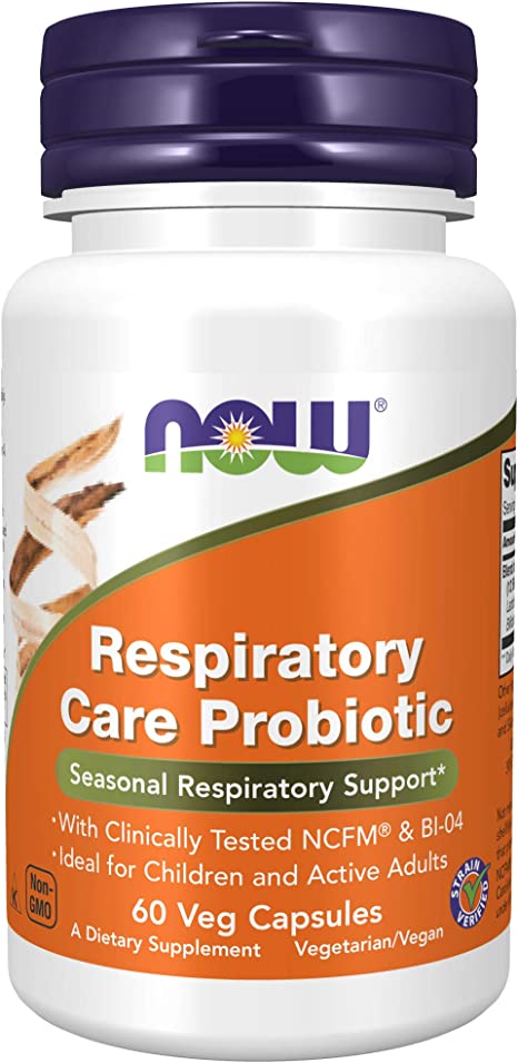 Now Foods Respiratory Care Probiotic, 60 Vegetarian Capsules