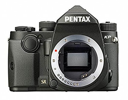 Pentax KP 24.32 Ultra-Compact Weatherproof DSLR Dynamic with 3" LCD, Black