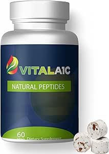 VITALA1C, Nucleotide & Natural Peptide Healthy Blood & Hemoglobin, 120 Count 4 Month Supply by Vital, GMP (60 Count)