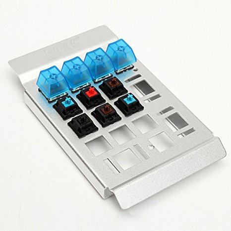 M.Way Keyboard Keycap, 17-Key Cherry MX Switch, Sampler Tester Kit