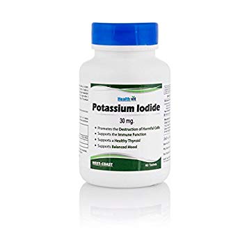 Healthvit Potassium Iodide 30 mg - 60 Tablets
