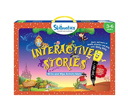 Skillmatics Educational Game: Interactive Stories (3-6 Years)  | Stem Learning | Creative Fun Activities for Kids