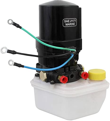 Rareelectrical NEW TILT TRIM MOTOR W/RESERVOIR COMPATIBLE WITH MERCURY MARINE REPLACES 14336A8 88183A12