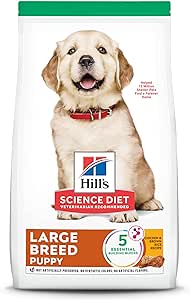 Hill's Science Diet Puppy, Large Breed Puppy Premium Nutrition, Dry Dog Food, Chicken & Brown Rice, 27.5 lb Bag