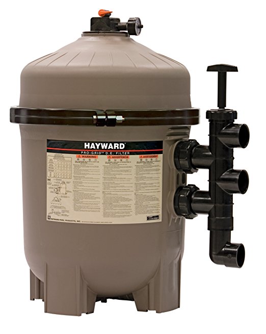 Hayward DE6020 ProGrid D.E. Pool Filter, 60 Square Foot, Vertical Grid