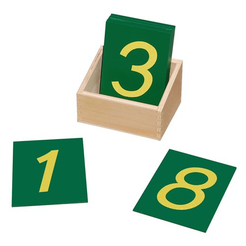 Elite Montessori Sandpaper Numbers (Infant & Toddler)
