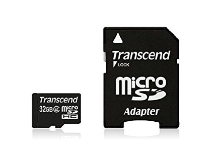 Transcend 32 GB Flash Memory Card TS32GUSDHC2